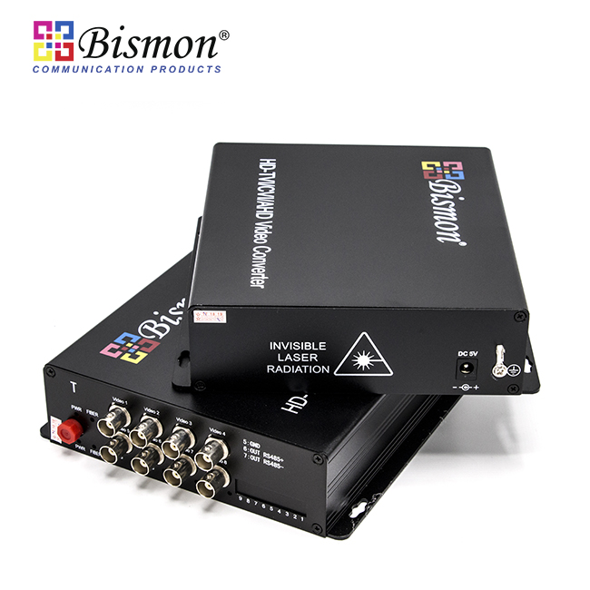 8 Channel HD-AHD/CVI/TVI (1MP/720P) MM/SM Fiber 20km(FC)